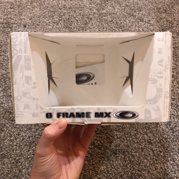 Oakley O-Frame MX Violet Rocker w/ Clear Goggles - Picture 12 of 16